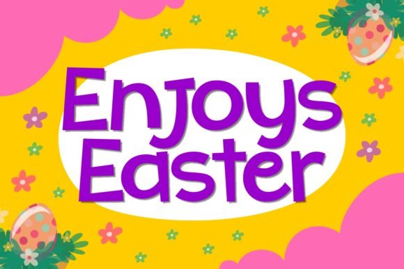 Enjoys Easter Font - Featured Image