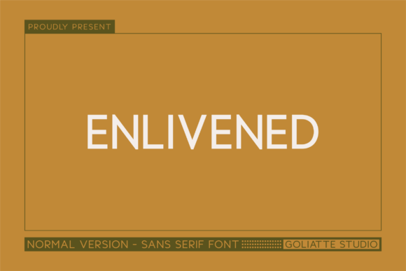 Enlivened Font - Featured Image