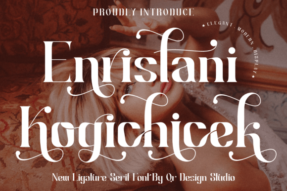 Enristani Kogichicek Font - Featured Image