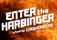 Enter the Harbinger Font - Featured Image