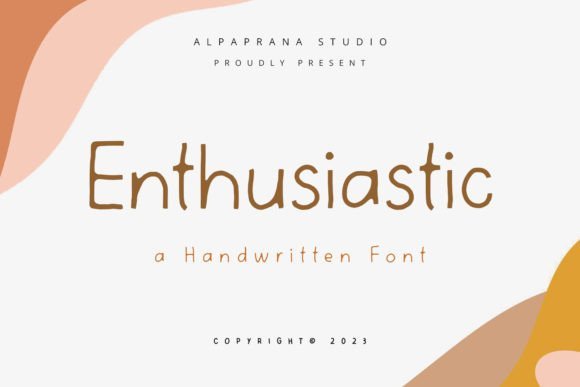 Enthusiastic Font - Featured Image