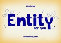 Entity for You Font - Featured Image