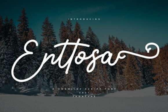 Enttosa Font - Featured Image