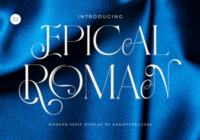 Epical Roman Font - Featured Image