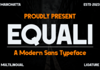 Equali Font - Featured Image