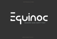 Equinoc Font - Featured Image