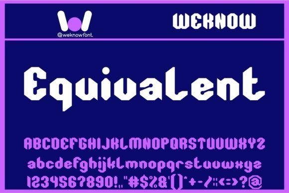 Equivalent Font - Featured Image