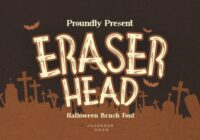 Eraser Head Font - Featured Image
