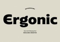 Ergonic Font - Featured Image