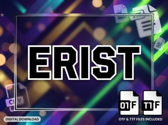Erist Font - Featured Image