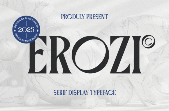 Erozi Font - Featured Image