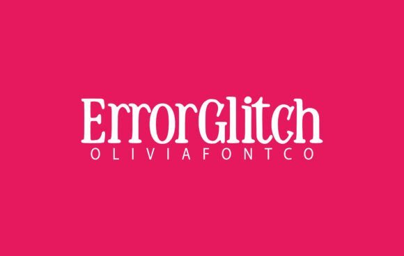 Errorglitch Font - Featured Image