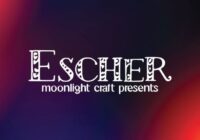 Escher Font - Featured Image
