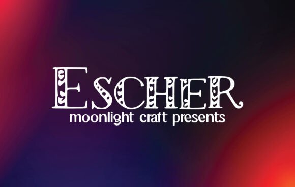 Escher Font - Featured Image