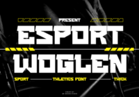 Esport Woglen Font - Featured Image