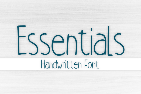 Essentials Font - Featured Image