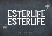 Esterlife Font - Featured Image