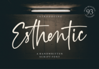 Esthentic Font - Featured Image