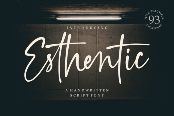 Esthentic Font - Featured Image
