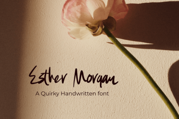 Esther Morgan Font - Featured Image