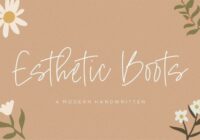 Esthetic Boots Font - Featured Image