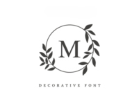 Eterna Leaf Monogram Font - Featured Image