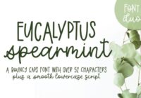 Eucalyptus Spearmint Font - Featured Image