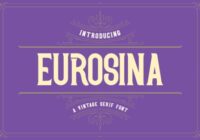 Eurosina Font - Featured Image