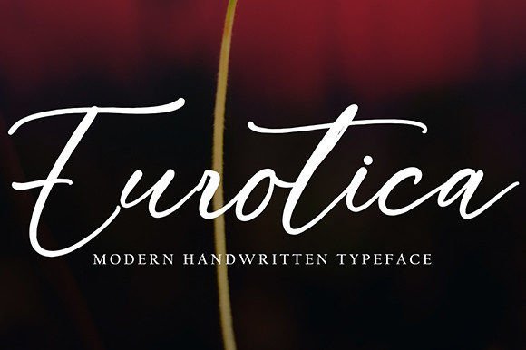 Eurotica Font - Featured Image