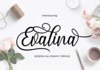 Evalina Font - Featured Image