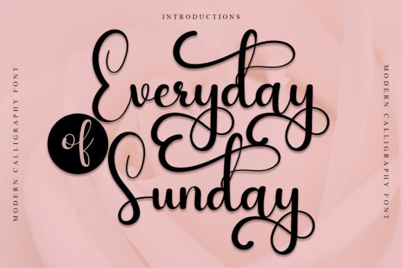 Everyday of Sunday Font - Featured Image