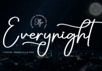 Everynight Font - Featured Image