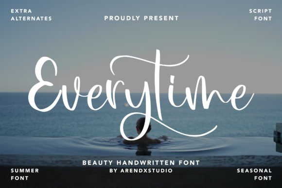 Everytime Font - Featured Image