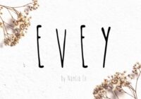 Evey Font - Featured Image