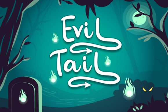 Evil Tail Font - Featured Image