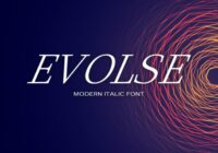 Evolse Font - Featured Image