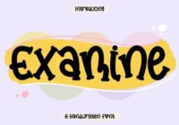 Examine Font - Featured Image