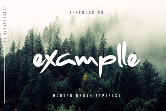 Examplle Font - Featured Image
