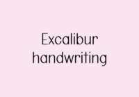 Excalibur Font - Featured Image