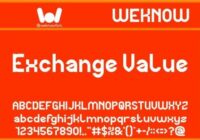 Exchange Value Font - Featured Image