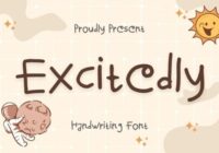 Excitedly Font - Featured Image