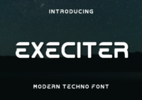 Execiter Font - Featured Image