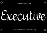 Executive Font - Featured Image