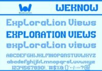 Exploration Views Font - Featured Image