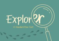 Explorer Font - Featured Image
