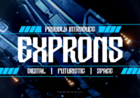 Exprons Font - Featured Image