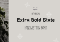 Extra Bold State Font - Featured Image