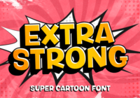 Extra Strong Font - Featured Image