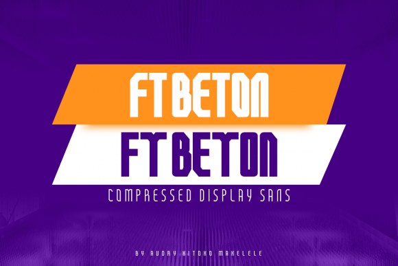 FT Beton Font - Featured Image