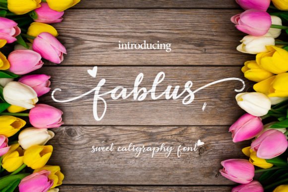 Fablus Font - Featured Image